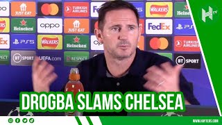 Didiers comments Frank Lampard REFUSES to respond to Drogbas heavy criticism of Chelsea [upl. by Yliak505]