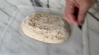 How to Shape and Score a Sourdough Loaf Before Baking [upl. by Galitea]