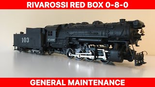 Rivarossi Red Box 080 General Maintenance [upl. by Sutsugua997]