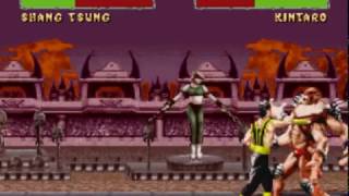 Mortal Kombat II  Easy way to beat Kintaro [upl. by Eeryn]