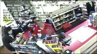 Men PistolWhip Cashier During Robbery [upl. by Nyleve]