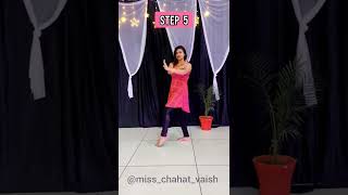 Barso Re Tutorial  Insta Viral Reel Dance  Chahat Vaish dancetutorial [upl. by Nahsez]