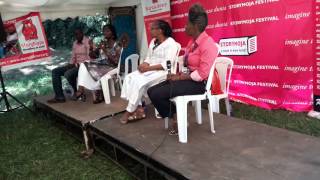 Dr Auma Obama speaks at Storymoja Festival [upl. by Huoh864]