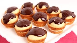 Boston Cream Cupcakes Recipe  Laura Vitale  Laura in the Kitchen Episode 737 [upl. by Inittirb334]