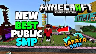 New smp server mcpe 🔥 12041 Lifesteal Smp java  mcpe for online 247 free to join how to join [upl. by Neeroc449]