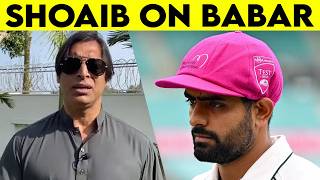 Shoaib Akhtar impressive talk on Babar Azam bench out against England test series [upl. by Nidorf855]