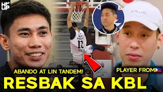 YARE ANG KBL TEAM NI ABANDO Jeremy Lin x Abando Resbak sa Anyang KBL low budget [upl. by Ardnassac209]