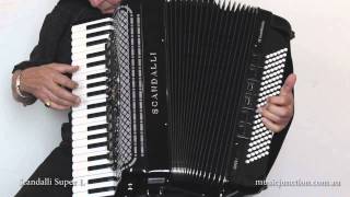 Scandalli Super L accordion demonstration [upl. by Daphne]