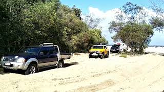 Caravan recovery at Inskip point [upl. by Pacian]