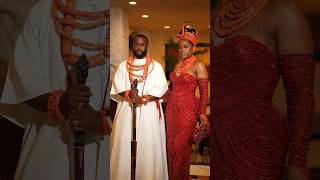 Andrea Iyamah’s Trad wedding nigeriawedding bridegroom traditionalwedding africanwedding [upl. by Giana]