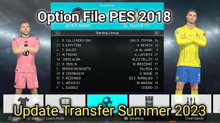 PS4 Option File PES 2018 season 2023  BRI Liga 1 Indo no double team PS4 original FREE D0WNL0AD [upl. by Demitria594]