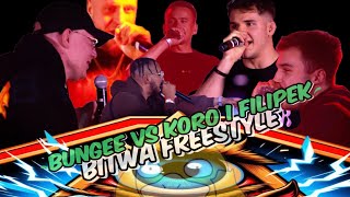 BUNGEE Bitwa FREESTYLE vs Koro i Filipek [upl. by Julie961]