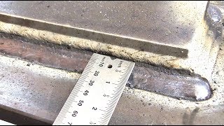 Stick Welding with 7024 Drag Rods [upl. by Ettenoj]