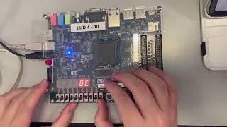 LAB4Encode SW into 7 segment display HEX0 [upl. by Lertnek254]