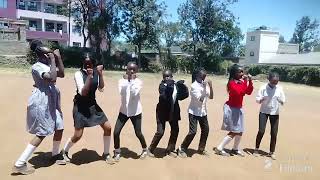 Diamond platnumz ft Koffi olomide njo vile official dance challenge by channah Talented kids [upl. by Eeroc]