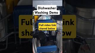 Dishwasher Washing Demo in tamil  Vx16 Neptune IFB dishwasher dishwasher demo tamilvideo tech [upl. by Iphigenia922]