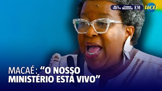 Macaé Evaristo cita Guimarães Rosa em discurso [upl. by Stafani829]