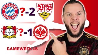 Bundesliga Gameweek 15 Predictions amp Betting Tips  Bayern Munich vs Stuttgart [upl. by Euqilegna]