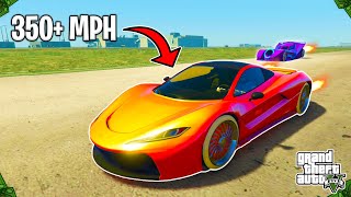 How To Do The FASTEST VEHICLE SPEED GLITCH In GTA 5 Online Go Over 350 MPH [upl. by Phaidra]