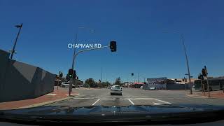 Driving around Geraldton Western Australia [upl. by Selij]