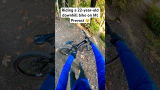 This was sketchy Check out the full ride in my latest episode 🤟🏼vintageDH sketchy downhillmtb [upl. by Mok]