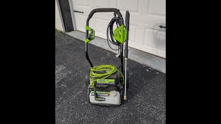 Pros amp Cons Greenworks 2000 psi Pressure Washer [upl. by Norrahs375]