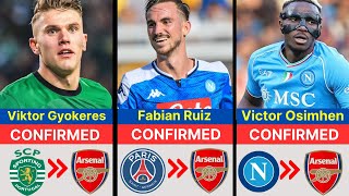 Top 4 Arsenal Transfer News Today 31ST JULY 2024 [upl. by Zetneuq]