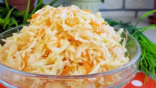 ВКУСНЕЙШИЙ САЛАТ ИЗ КАПУСТЫ КАК В СТОЛОВОЙ [upl. by Ime467]