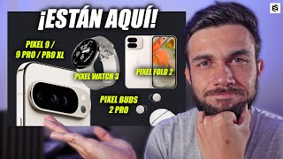 UNA REVOLUCIÓN🔥Google PIXEL 9 PIXEL WATCH 3 y PIXEL FOLD 2 [upl. by Nari]