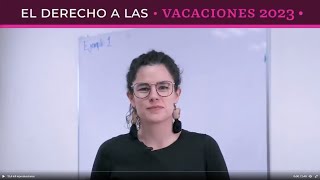 Consulta cuántos días de vacaciones te corresponden en 2023 [upl. by Eniretac]