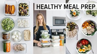 MEAL PREP  9 ingredients for flexible healthy recipes  PDF guide [upl. by Notnad]