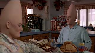 Coneheads 1993  Home Movies amp Breakfast Scene HD [upl. by Olav109]