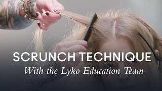 Lyko Foundation Techniques  Scrunch Technique [upl. by Sula549]