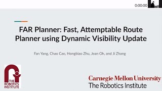 IROS 2022 Talk FAR Planner Fast Attemptable Route Planner using Dynamic Visibility Update [upl. by Dupin]