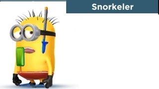 Despicable Me Minion Rush  Snorkeler Costume [upl. by Dodd]