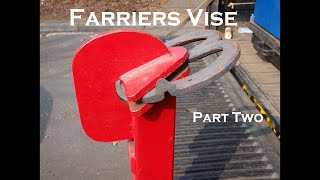 Making a Farriers vise Part two [upl. by Lisbeth205]