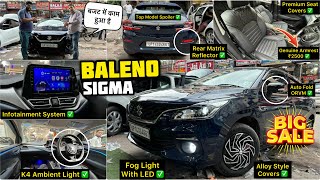 2024 Baleno Sigma Base to Top Modification In Budget ✅ Baleno Sigma Modified To Top [upl. by Godfry]