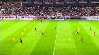 Highlights Romania  Netherlands 14 WCqualification 16102012 [upl. by Eatnoj]