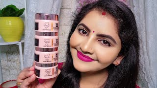 Lakme 9to5 CC LIGHT MOUSSE ALL 4 SHADES SWATCHES AND DEMO  RARA  CC MOUSSE FOR EVERYDAY MAKEUP [upl. by Siuqram]