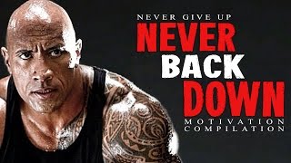 Best Motivational Speech Compilation EVER 6  NEVER BACK DOWN  30Minute Motivation Video [upl. by Necyla563]