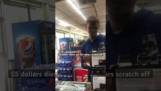 5 dollars and 20 dollars scratch off gasstation comedy shorts [upl. by Alletsirhc]