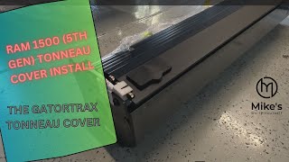 Ram Truck 1500 GatorTrax Tonneau Cover Install [upl. by Akenor]