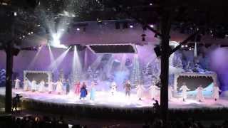 Chantons La Reine des Neiges version anglaise 2015  Disneyland Paris [upl. by Claire]