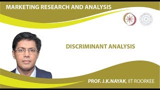 Lecture 32 Discriminant Analysis [upl. by Ssyla310]