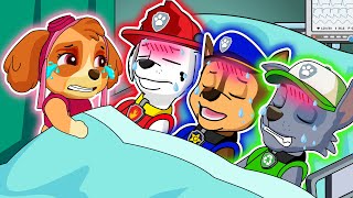 PAW Patrol Please Wake Up Them  SKYE is So SAD  PAW Patrol Ultimate Rescue Missions  Rainbow 3 [upl. by Trah]