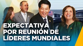 Líderes mundiales llegan al último día de APEC quotLa comitiva más grande es la de Joe Bidenquot [upl. by Anattar77]