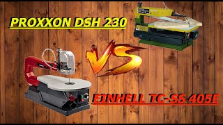 Proxxon DSH 230 VS Einhell TCSS 405E [upl. by Ardisi]