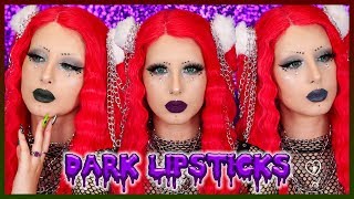 DARK SHADES 🖤 RÀL FONCÉS  LIPSTICK💋 amp LIPSYNC🎤 🖤 [upl. by Magbie523]