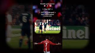 Day 317 317ᵗʰ Ronaldo goal at Ajax vs Real Madrid on October 3 2012 [upl. by Isherwood]