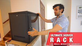 12RU Server Rack REVIEW  Does it Reduce NOISE or Just Look COOL [upl. by Duwalt485]